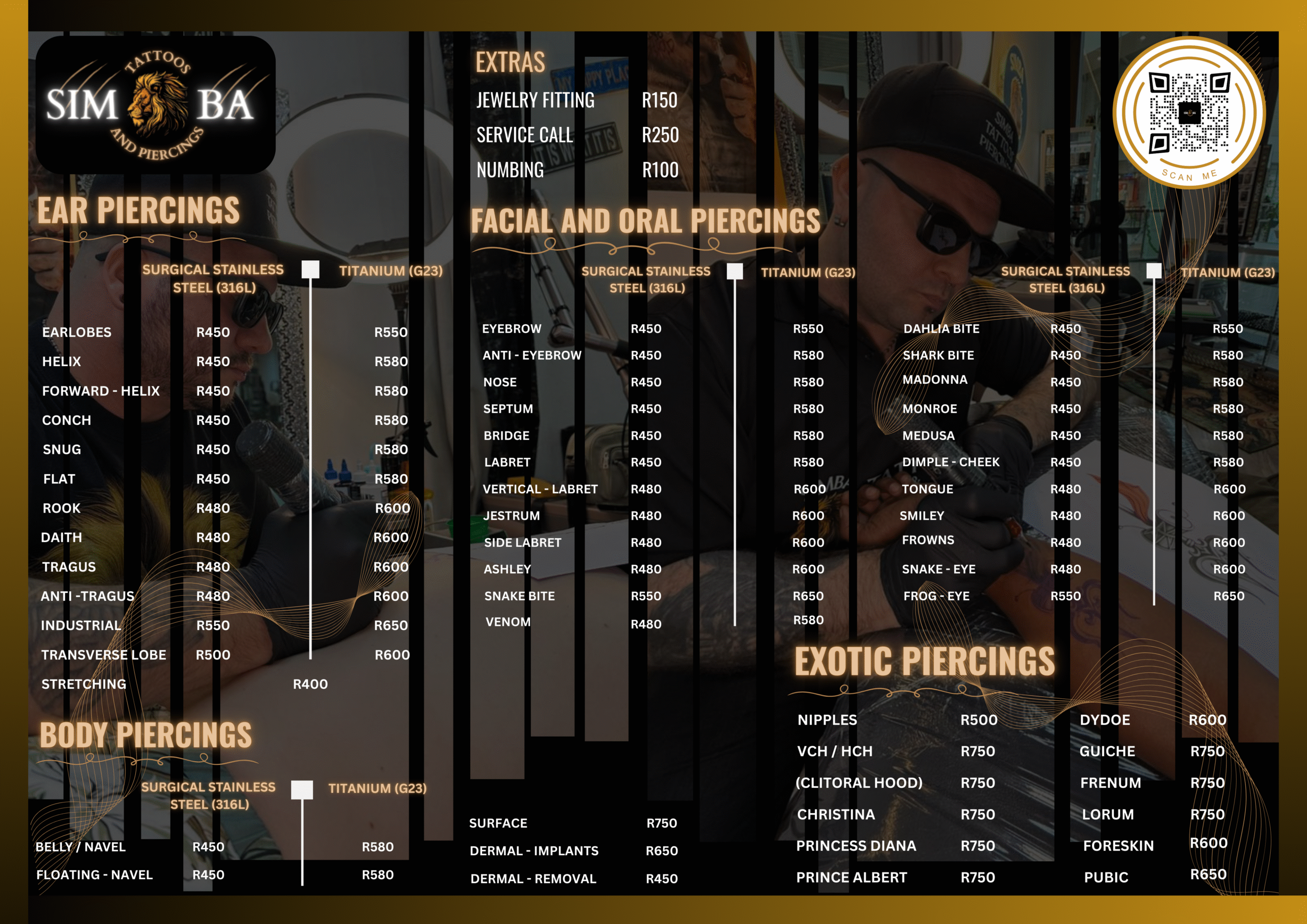 pricelist landscape